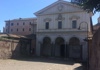 Outside view of San Sebastian Catacombs in Rome