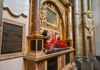 An image of the inside of Westminster Abbey.
