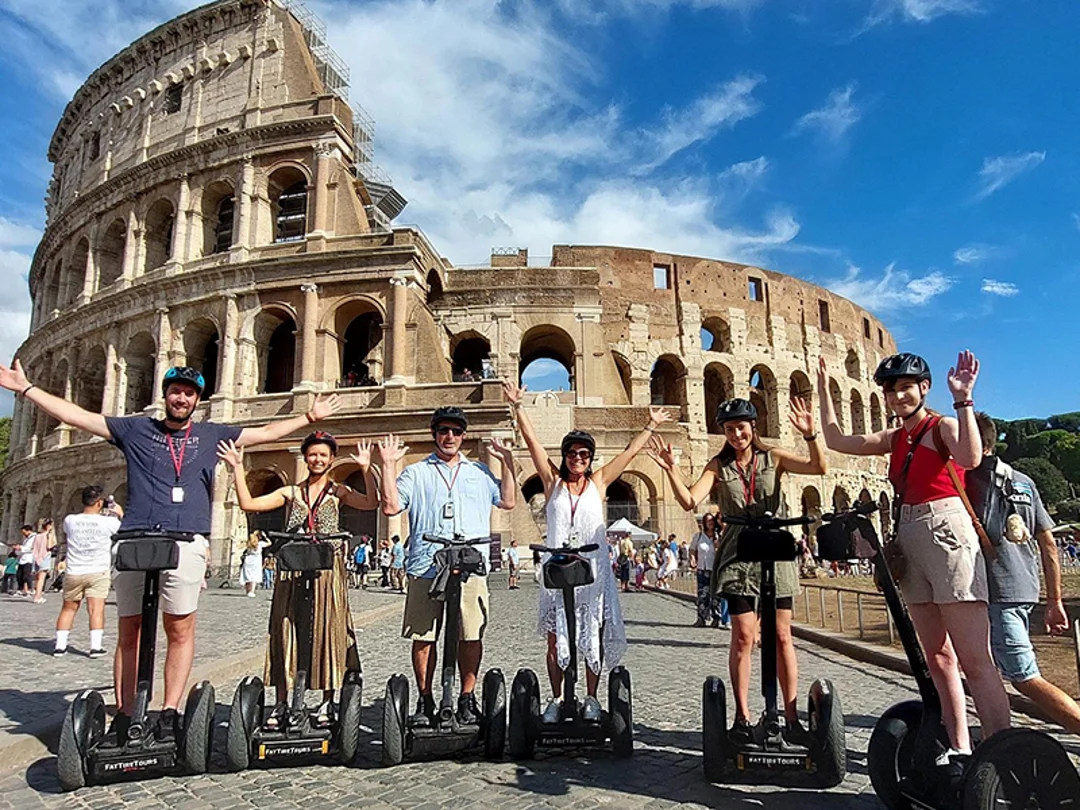 Best Squares of Rome by Segway