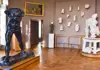 The Walking Man inside the Rodin Musuem in Paris.