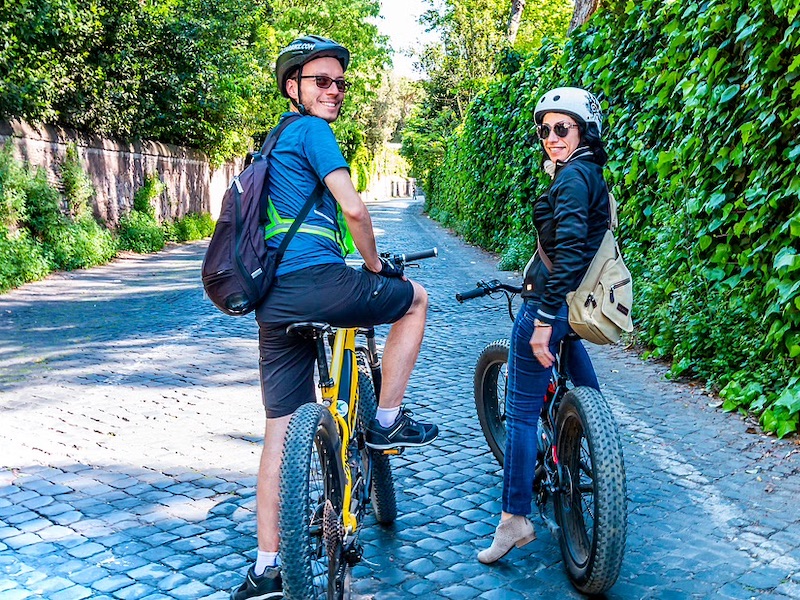 Rome’s Appian Way Tour by E-Bike
