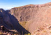 View into the Vesuvius crater