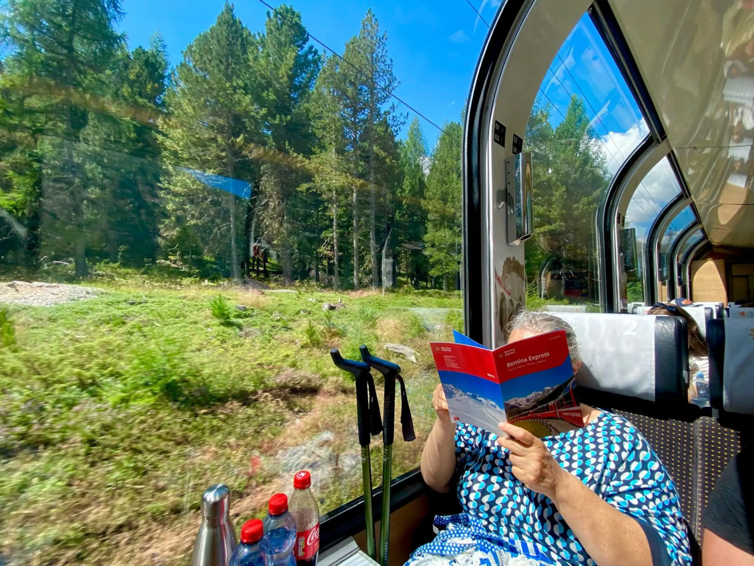 From Milan: Premium Bernina Express Train Ride in a Panoramic Carriage