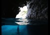 Famous sea caves along the Capri coast