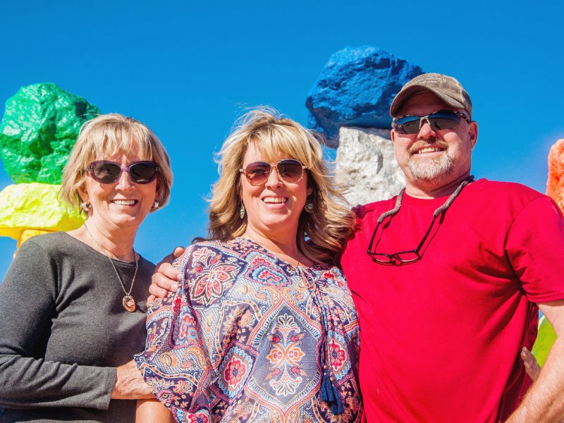 Hoover Dam and Seven Magic Mountains Half-Day Trip From Las Vegas