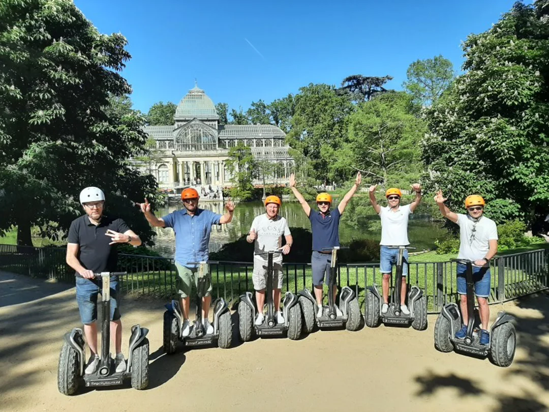 Zip around Madrid by segway!