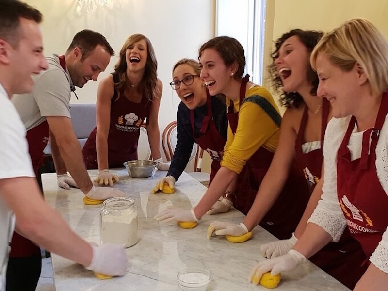 Authentic Pizza and Gelato Cooking Class in Rome 