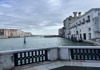 A picture of the Grand Canal Terrace of the Peggy Guggenheim Museum in Venice, Italy