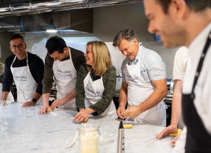 Pasta and Gelato Cooking Class with Unlimited Wine in Milan