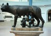 The Capitoline Wolf in the Capitoline Museums in Rome.