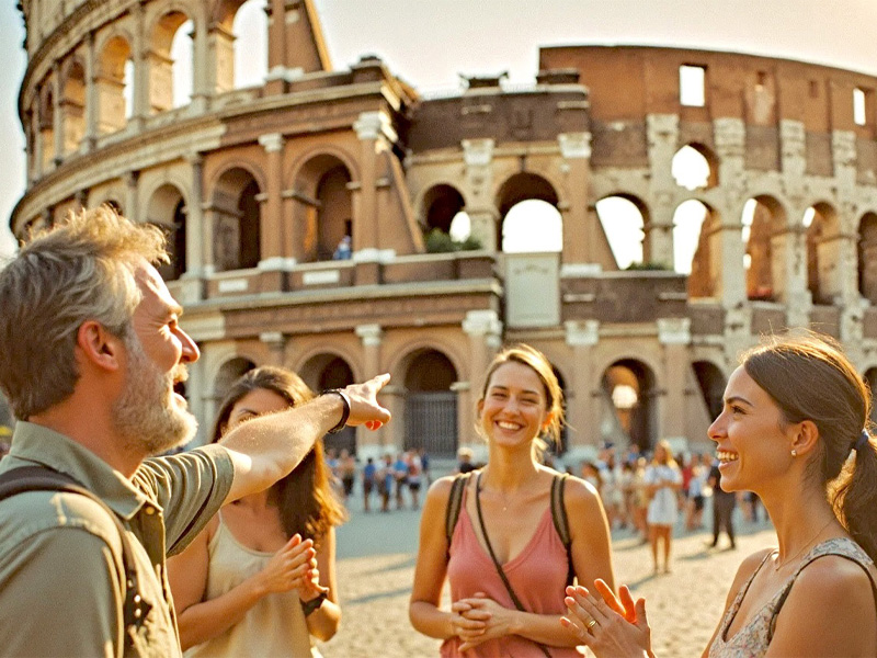 Privileged Entrance Colosseum Tour with Roman Forum & Palatine Hill