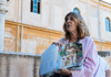 Tour guide describing Vatican artwork to a semi-private group