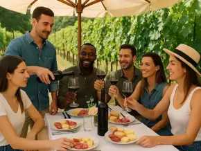 Tuscan Vineyard Lunch with Wine Tasting near San Gimignano