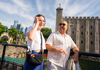 An image of the inside of The Tower of London.