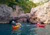 Guided kayak adventure from Amalfi