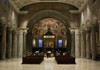 The central nave of San Pietro in Vincoli in Rome, Italy.