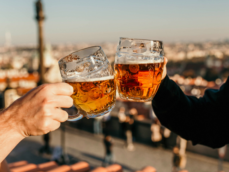 Prague Castle Beer Tour with Local Pubs & Craft Breweries