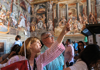 A group of tourists outside of the Vatican while on tour with The Tour Guy.