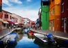 Canal in Burano, Venice