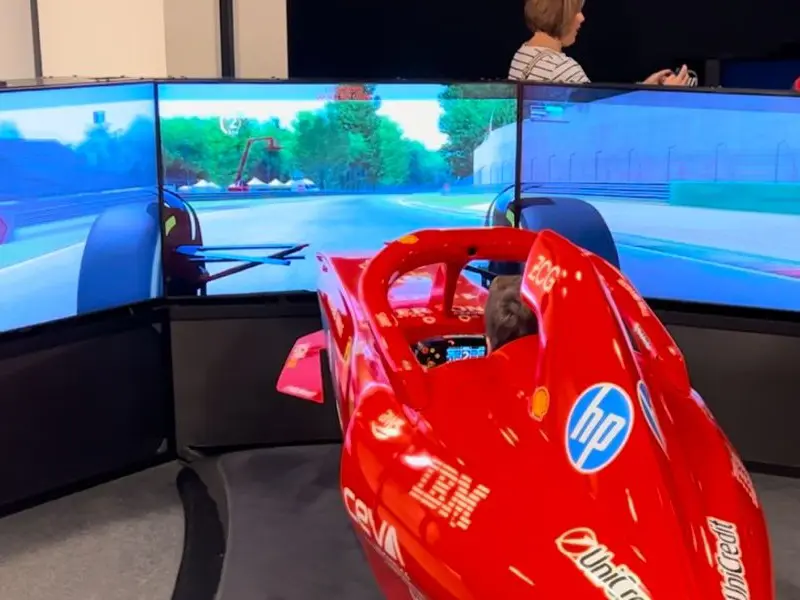 Ferrari Museum Entry and Professional F1 Simulator