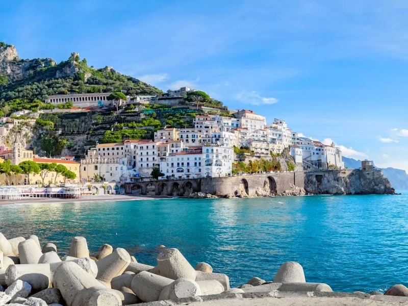Positano and Amalfi Day Trip from Rome with Boat Cruise