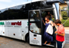 Coach bus on a The Tour Guy day trip to Tuscany