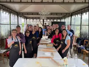 Pasta Making and Wine Tasting near San Gimignano
