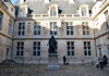 The courtyard to Musee Carnavalet in Paris