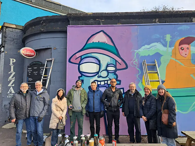 Glasgow Murals & Graffiti Street Art Tour