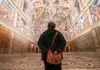 A group of tourists outside of the Vatican while on tour with The Tour Guy.