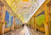 An image of the inside of the Vatican Museums.