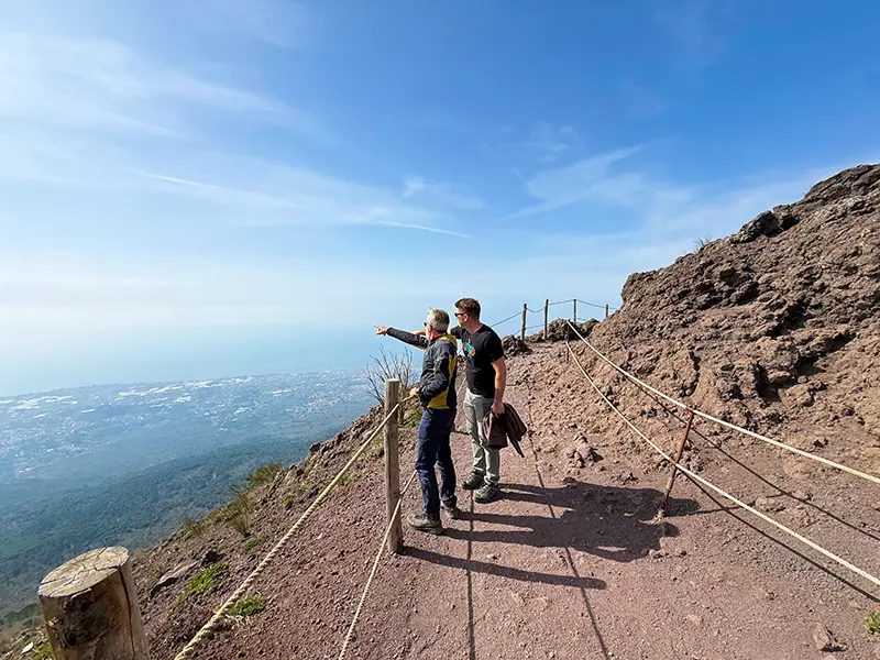 Pompeii Archaeologist Tour from Rome with Mt. Vesuvius Hike & Lunch