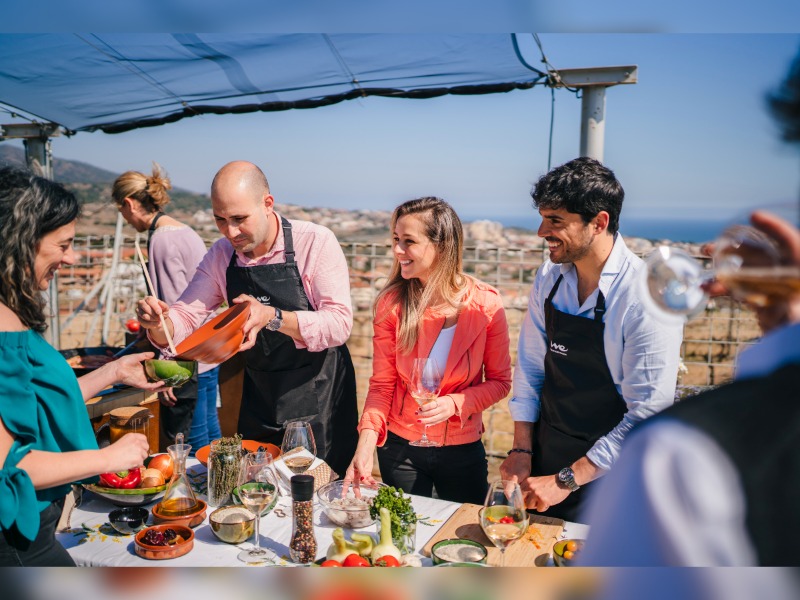 Paella Workshop and Wine Tasting from Barcelona 