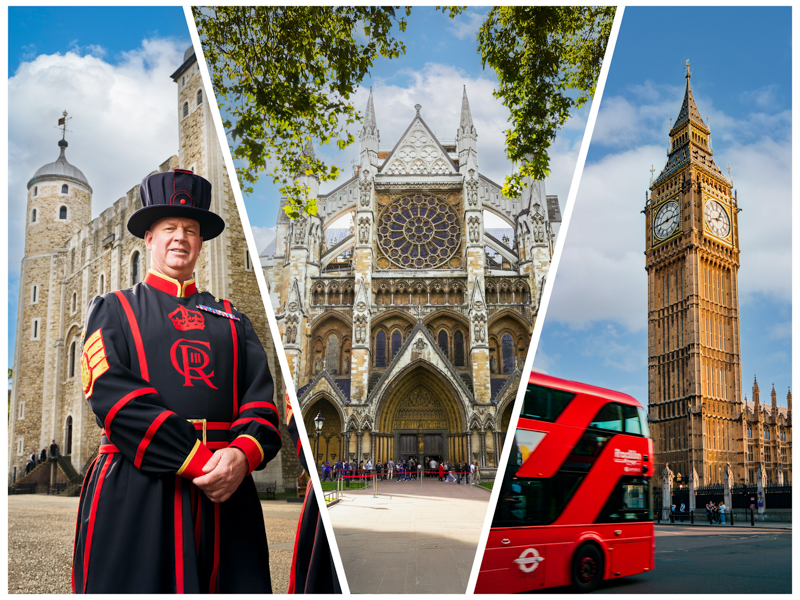 London in a Day Tour with Westminster Abbey and Tower of London