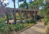 A picture of the viaducts inside of Park Guell in Barcelona. 