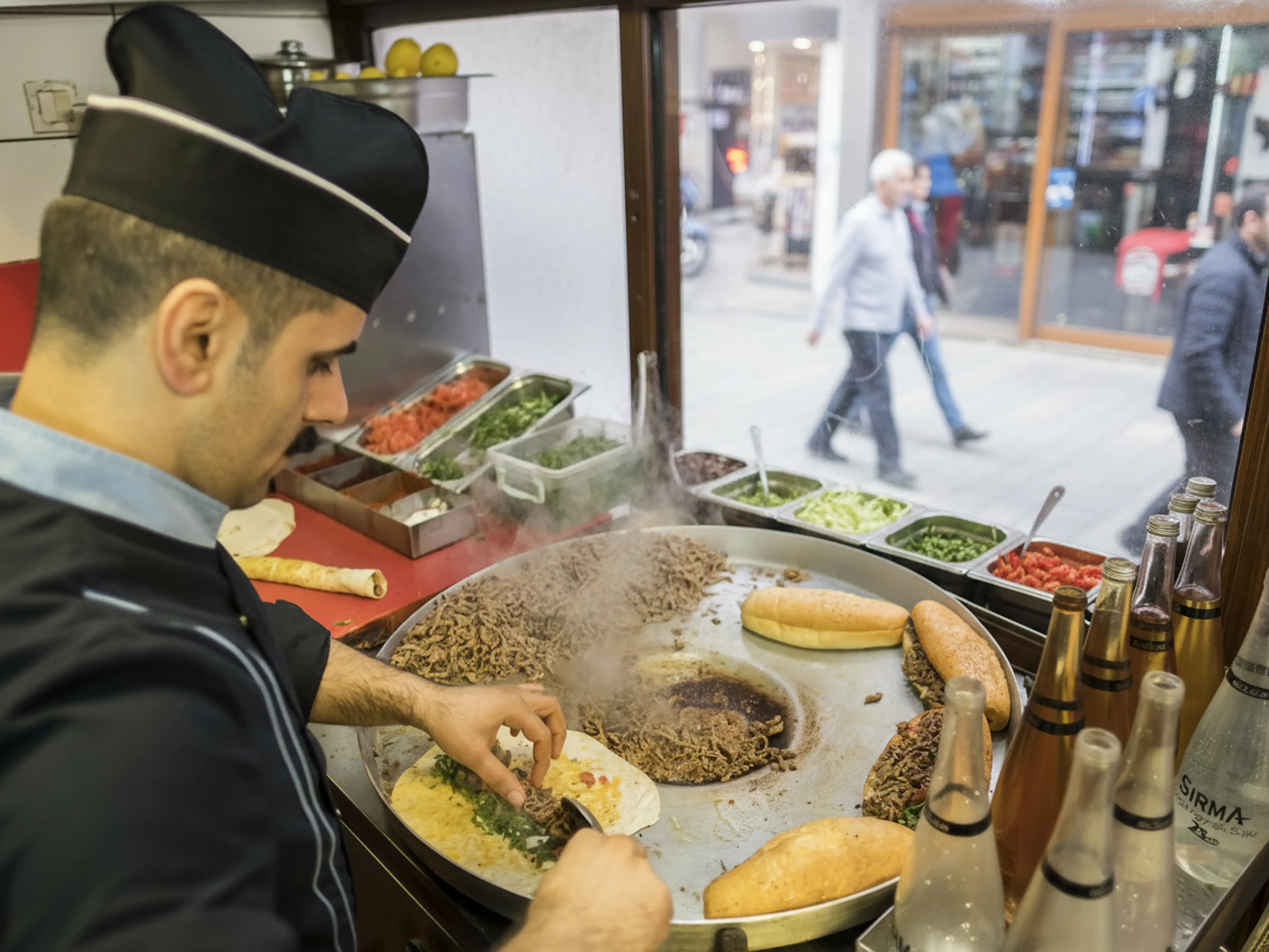 Istanbul Evening Food Tour in Taksim and Beyoğlu