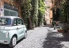 E-car in Rome city center