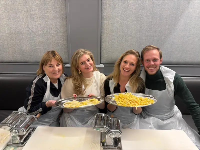 Small Group Bologna Cooking Class with Pasta and Tiramisu
