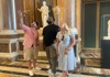 Two tourists inside the Borghese Gallery listening to their guide from The Tour Guy.