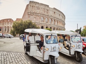 Rome Sightseeing Private Tour by Golf Cart Free cancellation