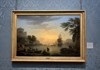 Vernet's Landscape at Sunset at the National Gallery, London.