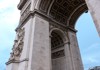 A picture of the inscriptions on the Arc de Triomphe in Paris. 