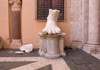 Foot from the Colossus of Constantine in the Capitoline Museums in Rome.