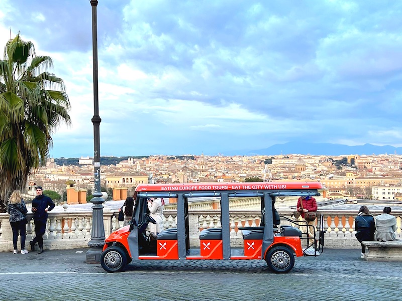 Rome Golf Cart Food Tour: Explore the City's Iconic Sites and Cuisine