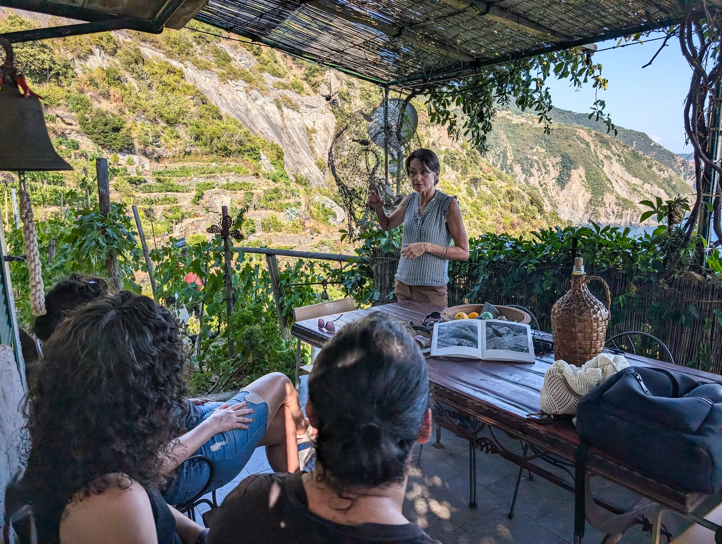 Riomaggiore Semi-private Wine Tour with Vineyard Hike