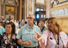 Private tour guide inside St. Peter's Basilica