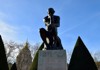 The Thinker by Rodin at the Rodin Museum in Paris.