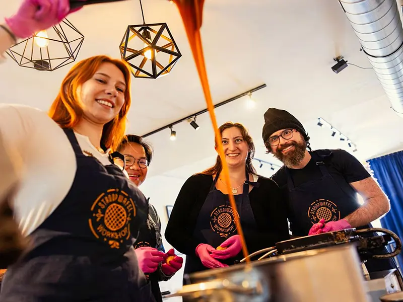 Amsterdam Breakfast Tour with Stroopwafel Making