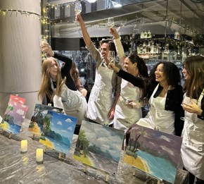 Milan Painting & Wine Tasting Experience 