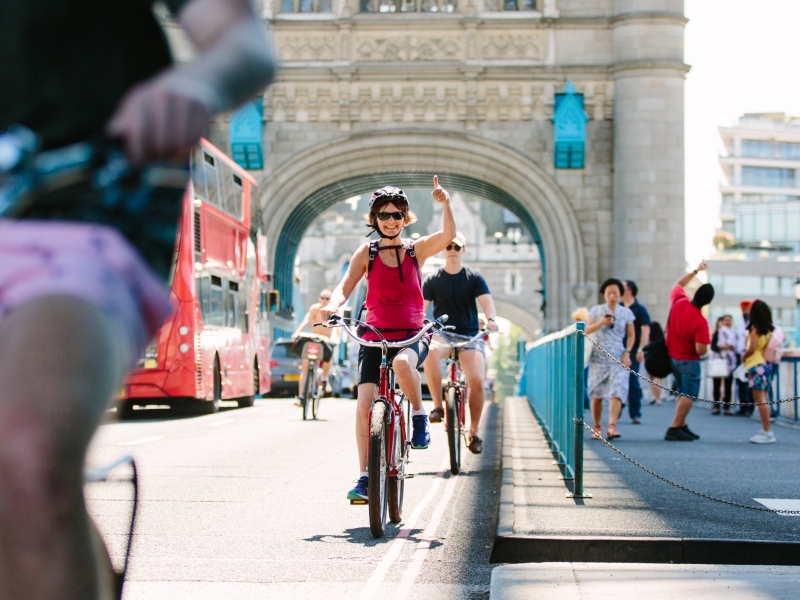 London by Bike Tour: River Thames and Borough Market